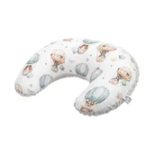 Poduszki do karmienia - Poduszka duża do karmienia Pieski dwustronna bawełna/minky - miniaturka - grafika 1