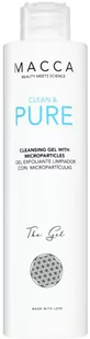 Żel do mycia twarzy Macca Clean &amp; Pure Cleansing Gel With Microparticules 200 ml (8435202410050) - Żele do mycia twarzy - miniaturka - grafika 1