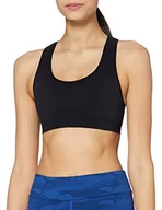 Biustonosze - FALKE Kobiety Biustonosz sportowy Madison Low Support W SB Oddychający I Szybkoschnący do niskiego poziomu aktywności 1 Sztuka, Czarny (Black 3000), XS (65-70 Ι Rozmiar miseczki AA-A) - miniaturka - grafika 1