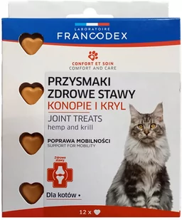 FRANCODEX Przysmak zdrowe stawy dla kota 12 szt. - Przysmaki dla kotów - miniaturka - grafika 1