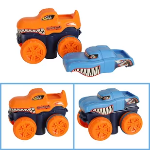 Tor samochodowy wyścigowy samochód 102 elementy 132cm - Tory, garaże, parkingi - miniaturka - grafika 3