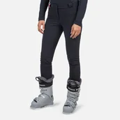 Spodnie narciarskie - Damskie Spodnie ROSSIGNOL W SKI FUSEAU PANT RLMWP13_200 – Czarny - miniaturka - grafika 1