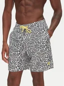 Kąpielówki męskie - Guess Szorty kąpielowe F5GT04 WG2D2 Czarny Regular Fit - miniaturka - grafika 1