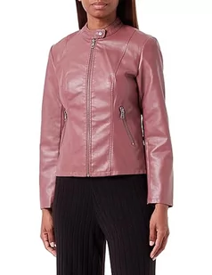ONLY Damska kurtka ONLNEWMELISA Faux Leather Jacket CC OTW, różowo-brązowa, S, Rose Brown, S - Kurtki damskie - miniaturka - grafika 1