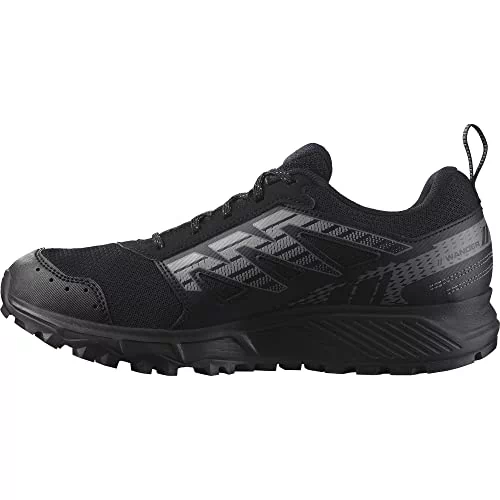 Salomon Męskie buty trekkingowe Gore-TEX Hiking Shoe, czarne/pewter/szare (Frost Gray), 42 2/3 EU, Black Pewter Frost Gray, 42 2/3 EU