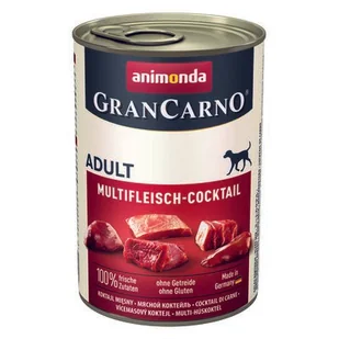 Animonda GranCarno Dorosłe Koktajl Mięsny 400g 1112 - Mokra karma dla psów - miniaturka - grafika 1