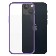 Etui i futerały do telefonów - PanzerGlass Obudowa dla telefonów komórkowych ClearCaseColor na Apple iPhone 13 mini 0327) Purpurowy/przezroczysty - miniaturka - grafika 1