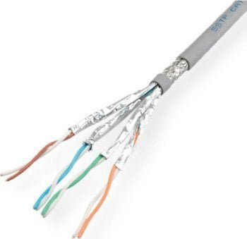 Value Kabel VALUE S/FTP PIMF kat. 6 klasa E, pełny, Eca, szary, 300 m