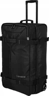 Akcesoria podróżnicze - Torba podróżna na kółkach L Tarifa 70L Czarna - miniaturka - grafika 1