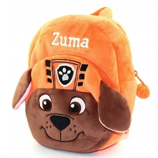 Plecak Dla Przedszkolaka Szkolny Pluszowy Dziecięcy Psi Patrol Zuma - Plecaki szkolne i tornistry - miniaturka - grafika 1