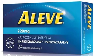 Bayer Aleve 220mg 24 szt. - Przeziębienie i grypa Bayer Aleve 220mg 24 szt. - Przeziębienie i grypa - miniaturka - grafika 1