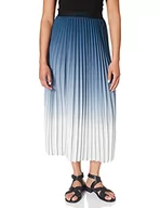 Spódnice - Herrlicher Damska spódnica Ania Skirt Pleated satynowa, Mirage 247, M - miniaturka - grafika 1