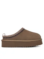 Kapcie damskie - DeeZee Kapcie 0B780P-P Khaki - miniaturka - grafika 1