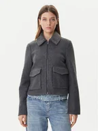 Kurtki damskie - Vero Moda Kurtka przejściowa Safir 10331731 Szary Regular Fit - miniaturka - grafika 1