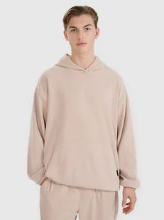 4F Bluza dresowa nierozpinana z kapturem męska - beżowa XL - Bluzy męskie 4F Bluza dresowa nierozpinana z kapturem męska - beżowa XL - Bluzy męskie - miniaturka - grafika 1