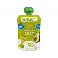 Desery dla dzieci - Smileat Mus z ekologicznymi jagodami i awokado po 6 miesiącu 100 g Bio - miniaturka - grafika 1