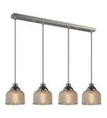 Lampy sufitowe - Azzardo Lampa Wisząca Zwis 4pł MORA DEL-8150-4PL AZZDEL-8150-4PL - miniaturka - grafika 1