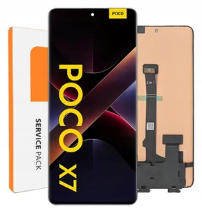 ORYGINAŁ WYŚWIETLACZ EKRAN LCD DO XIAOMI POCO X7 24095PCADG - Części serwisowe do telefonów - miniaturka - grafika 1