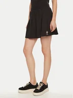 Spódnice - Guess Spódnica mini V5RD00 KCOK1 Brązowy Regular Fit - miniaturka - grafika 1