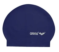 Pływanie - Arena Czepek Soft Latex navy/silver 3468332815438 - miniaturka - grafika 1