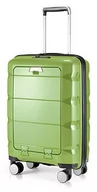 Walizki - Hauptstadtkoffer HAUPTSTADTKOFFER - Britz - bagaż podręczny z kieszenią na laptopa, twarda walizka na kółkach, walizka na kółkach, walizka podróżna, TSA, 4 kółka, 55 cm, 34 litry, jasnozielona 65790012 - miniaturka - grafika 1