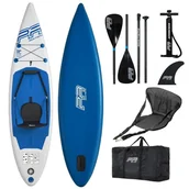 Deski SUP i akcesoria - Deska Sup Aqua Marina Pure Air 11'0" Zestaw Combo Z Siedziskiem I Wiosłem 2W1 - miniaturka - grafika 1