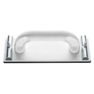 Paca szlifierska z polistyrenu z zaczepami biała 23 x 10,5 cm Küssner - Narzędzia murarskie - miniaturka - grafika 1