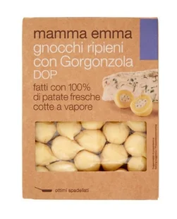 Gnocchi nadziewane gorgonzolą dop 350g - Mamma Emma - Szybkie dania obiadowe - miniaturka - grafika 1