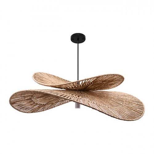 Lampa wisząca II mio Oprawa wisząca Boho Zerti stalowa papierowa 40W