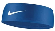 Etui i futerały do telefonów - Opaska na głowę NIKE Dri-FIT FURY blue - miniaturka - grafika 1