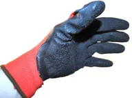 Rękawice robocze - NYLATEX 12 PAR rękawice robocze KAT II RED 11  XXL - miniaturka - grafika 1