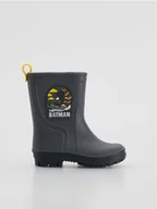 Buciki dla niemowląt - Reserved - Kalosze Batman - ciemnoszary - miniaturka - grafika 1