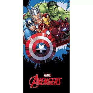 Carbotex, Avengers, Ręcznik drukowany 70x140 cm - Okrycia kąpielowe dla dzieci - miniaturka - grafika 1