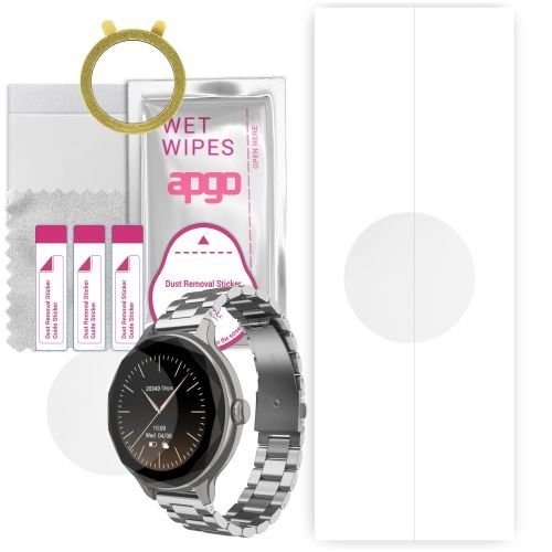 1x folia hydrożelowa ochronna do Noise NoiseFit Grace - apgo Smartwatch Hydrogel Protection Ochrona na ekran smartwatcha