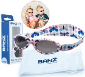 Okulary przeciwsłoneczne - Okulary przeciwsłoneczne dzieci 0-2lat UV400 BANZ - miniaturka - grafika 1