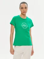Koszulki i topy damskie - Helly Hansen T-Shirt W Core Graphic T-Shirt 54080 Zielony Regular Fit - miniaturka - grafika 1
