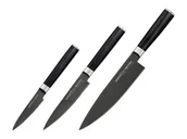 Noże kuchenne - Samura MO-V STONEWASH SET 3 PZ (CUOCO-FILETTARE-SPELUCCHINO) - miniaturka - grafika 1