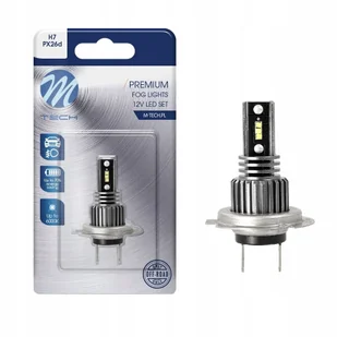 Żarówka H7 Led 6x1616smd Biała - Żarówki samochodowe - miniaturka - grafika 1