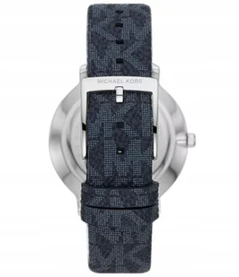 Pasek do zegarka MICHAEL KORS MK7244 granatowy 18 mm logo - Akcesoria do zegarków - miniaturka - grafika 1
