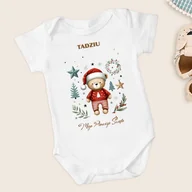 Body dla niemowląt - BODY Świąteczne Personalizowane Moje Pierwsze Święta - miniaturka - grafika 1