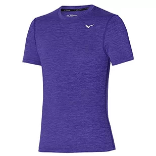Mizuno Mizuno Męska koszulka imulse Core Fioletowy niebieski XXL J2GA7519 - Koszulki męskie - miniaturka - grafika 1