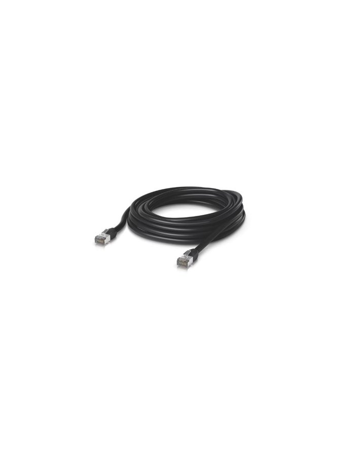 Ubiquiti UACC-Cable-Patch-Outdoor-8M-BK Rugged, outdoor patch cable designed to function in the harshest environments, Shielded RJ45 plug