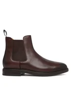 Botki męskie - Polo Ralph Lauren Sztyblety 803978016001 Brązowy - miniaturka - grafika 1