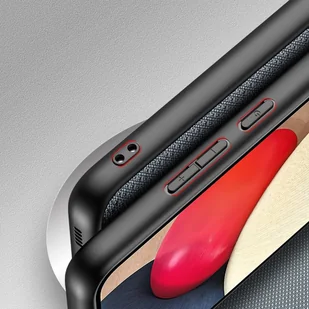 Dux Ducis Fino etui pokrowiec pokryty nylonowym materiałem Samsung Galaxy A02s EU szary - Etui i futerały do telefonów - miniaturka - grafika 7