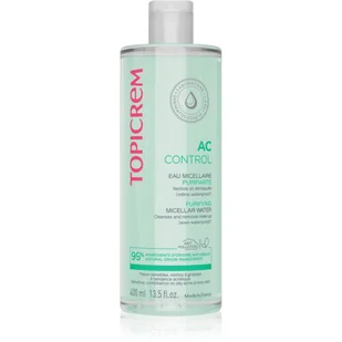 TOPICREM AC Purifying Micellar Water Woda Micelarna 400ml - Płyny micelarne - miniaturka - grafika 1