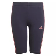 Odzież sportowa dziecięca - Spodenki treningowe dla dzieci Adidas 3S Bike Short - miniaturka - grafika 1