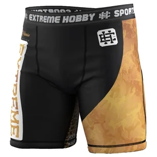 Spodenki Vale Tudo do MMA męskie EXTREME HOBBY GOLDEN WARRIOR - Kimona, stroje i obuwie Spodenki Vale Tudo do MMA męskie EXTREME HOBBY GOLDEN WARRIOR - Kimona, stroje i obuwie - miniaturka - grafika 1