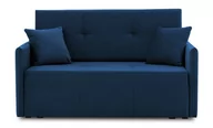 Sofy i kanapy - Sofa z funkcją spania, amerykanka, Drim, 137x99x82 cm, granatowy - miniaturka - grafika 1