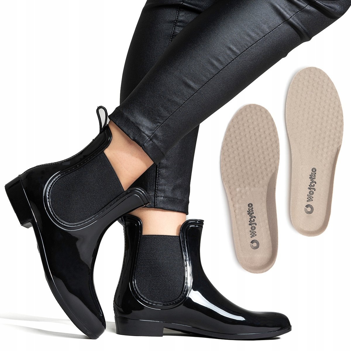 Wojtyłko kalosze damskie za kostkę rozmiar 40