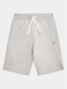 Champion Szorty sportowe Embroidered 306348 Szary Regular Fit - Spodenki damskie - miniaturka - grafika 1